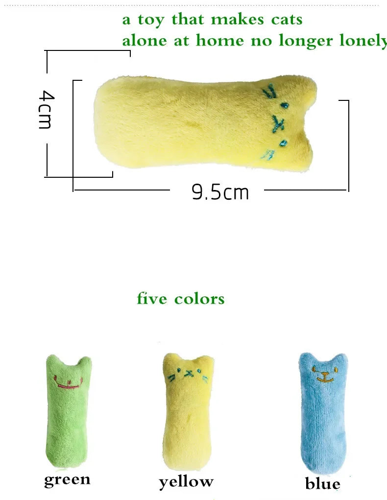 Catnip Chew & Bite Plush Toy