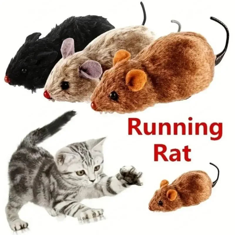 Plush Mouse Cat Toy