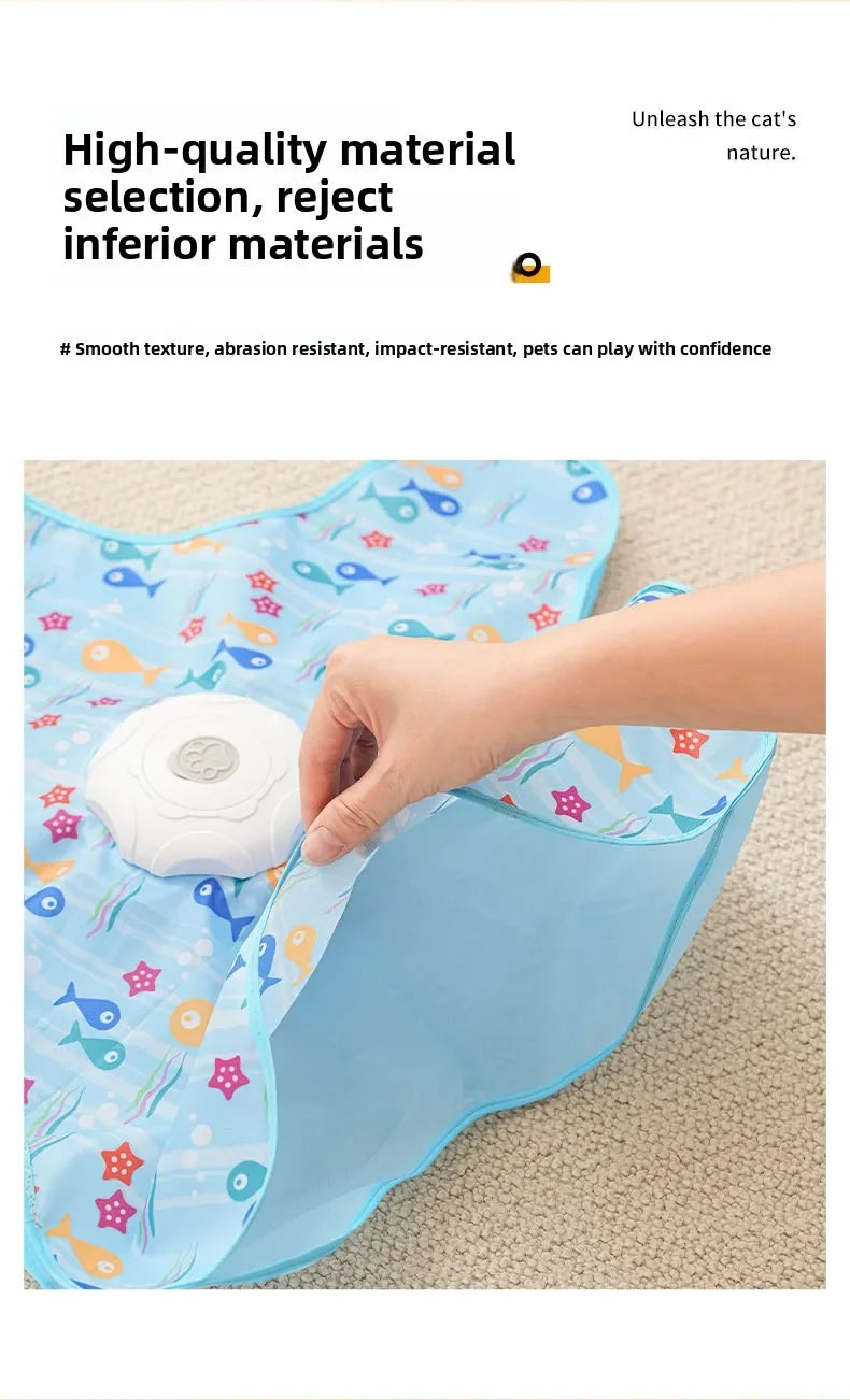 Automatic Electric Cat Turntable Toy | Indoor Kitty Co