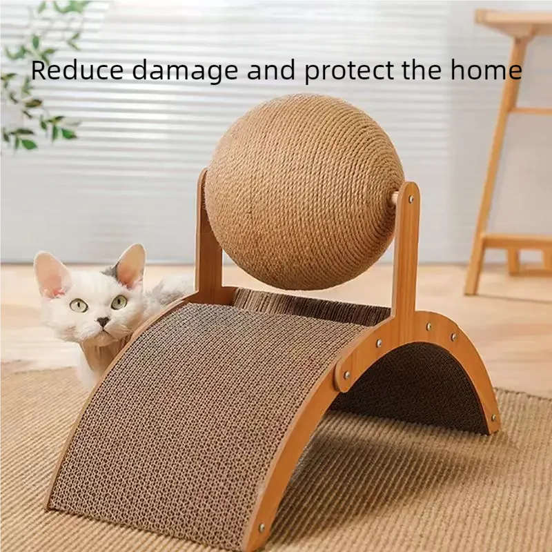 Tall Sisal Cat Scratching Post | Indoor Kitty Co