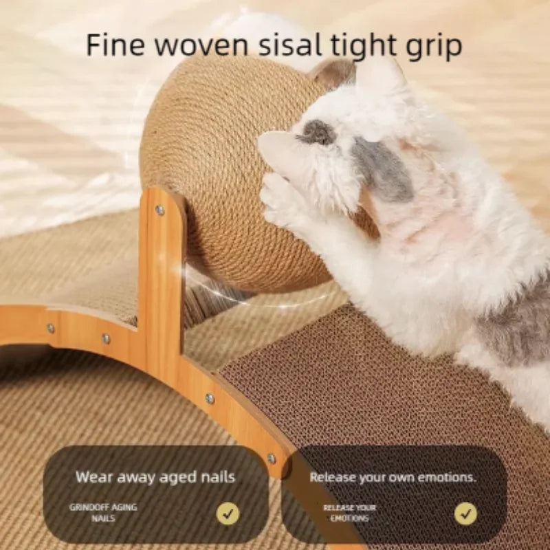 Tall Sisal Cat Scratching Post | Indoor Kitty Co
