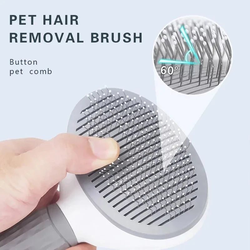 Self-Cleaning Dematting Cat Brush