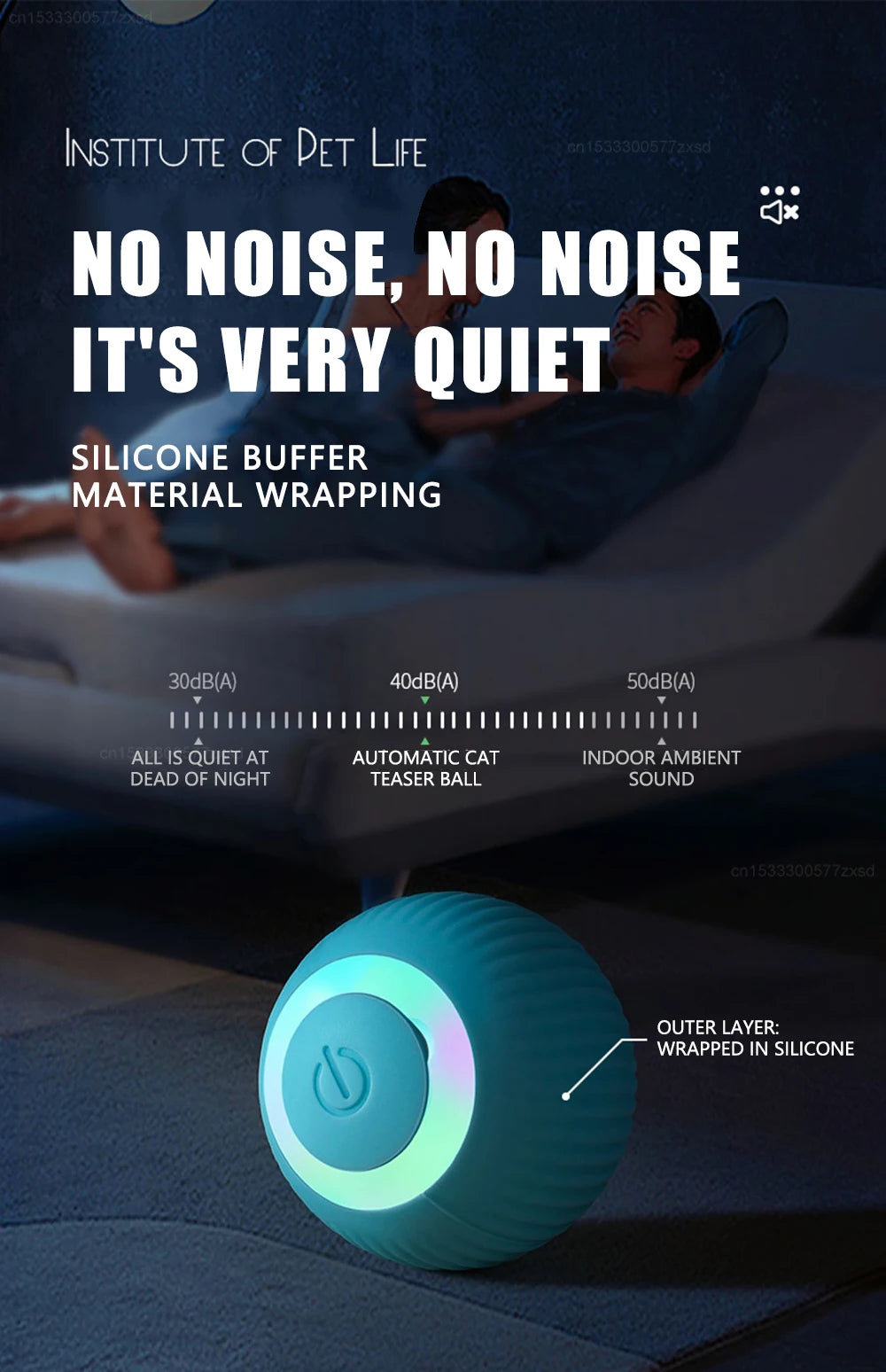 Smart Electronic Rolling Ball Cat Toy | Indoor Kitty Co