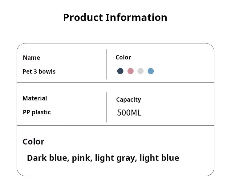 3-in-1 Tilted Cat Food & Water Bowl Set with Gravity Bottle | Indoor Kitty Co