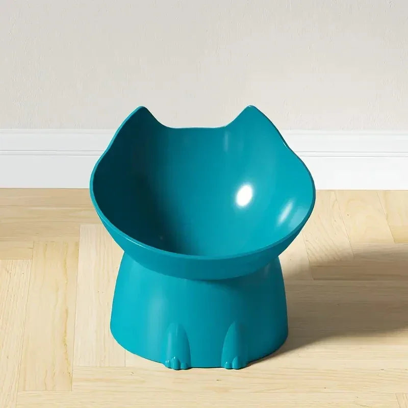 Elevated Tilted Cat Food Bowl