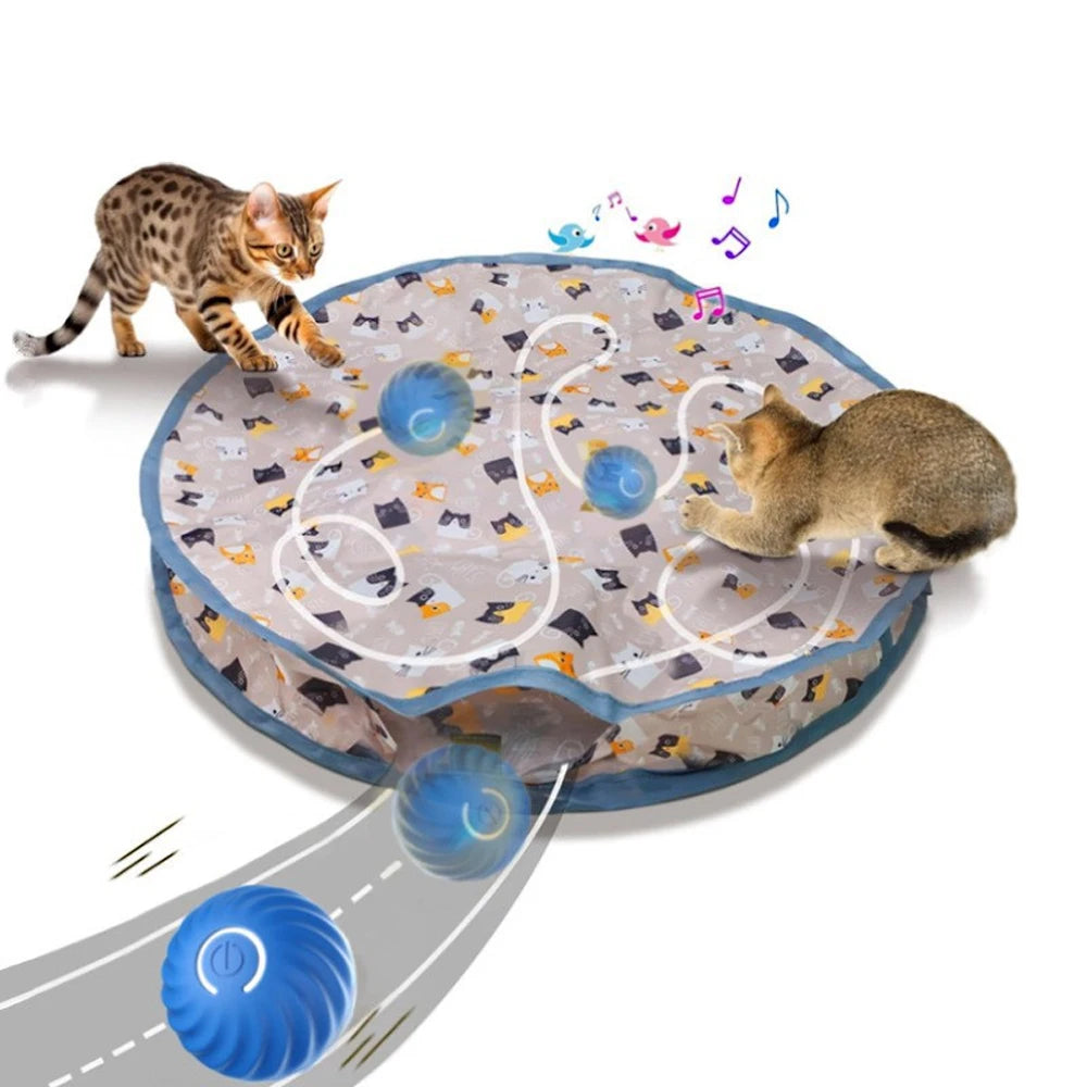 Motion Activated Cat Ball Toy | Indoor Kitty Co