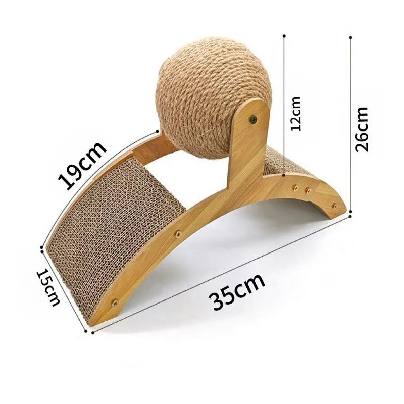 Tall Sisal Cat Scratching Post | Indoor Kitty Co