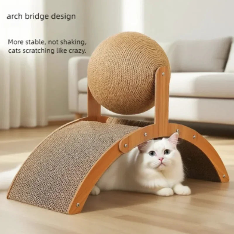 Tall Sisal Cat Scratching Post | Indoor Kitty Co