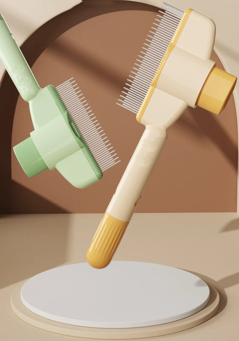 Self-Cleaning Cat Massage Brush