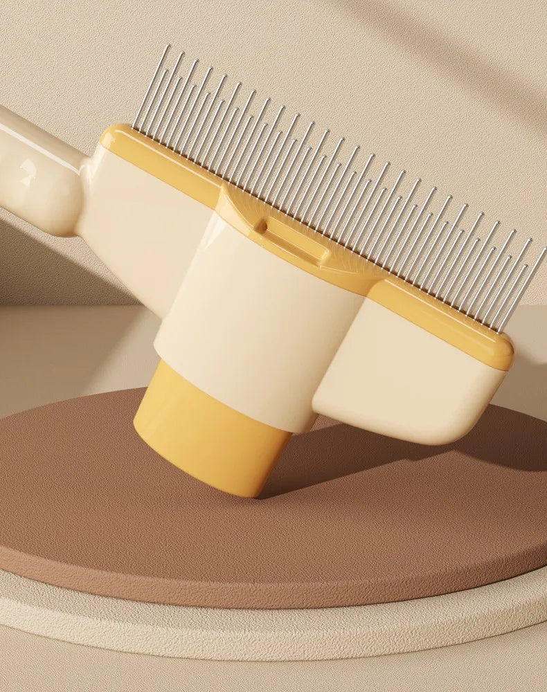 Self-Cleaning Cat Massage Brush