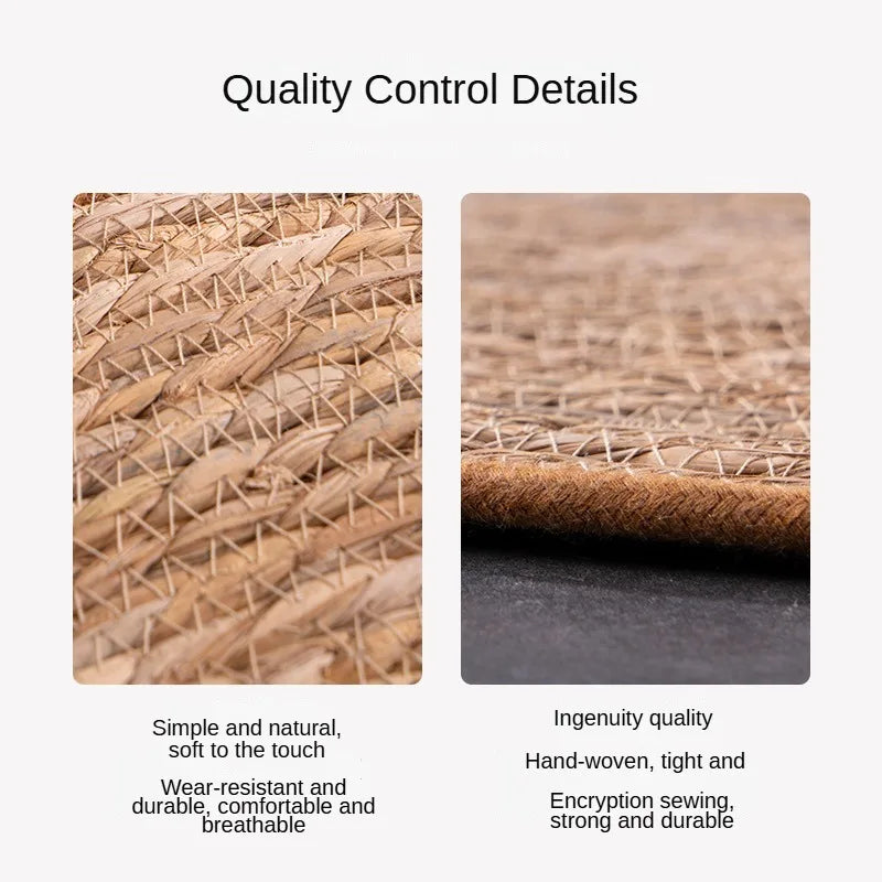 Rattan Cat Scratcher Mat — Nail Sharpener & Furniture Protector | Indoor Kitty Co
