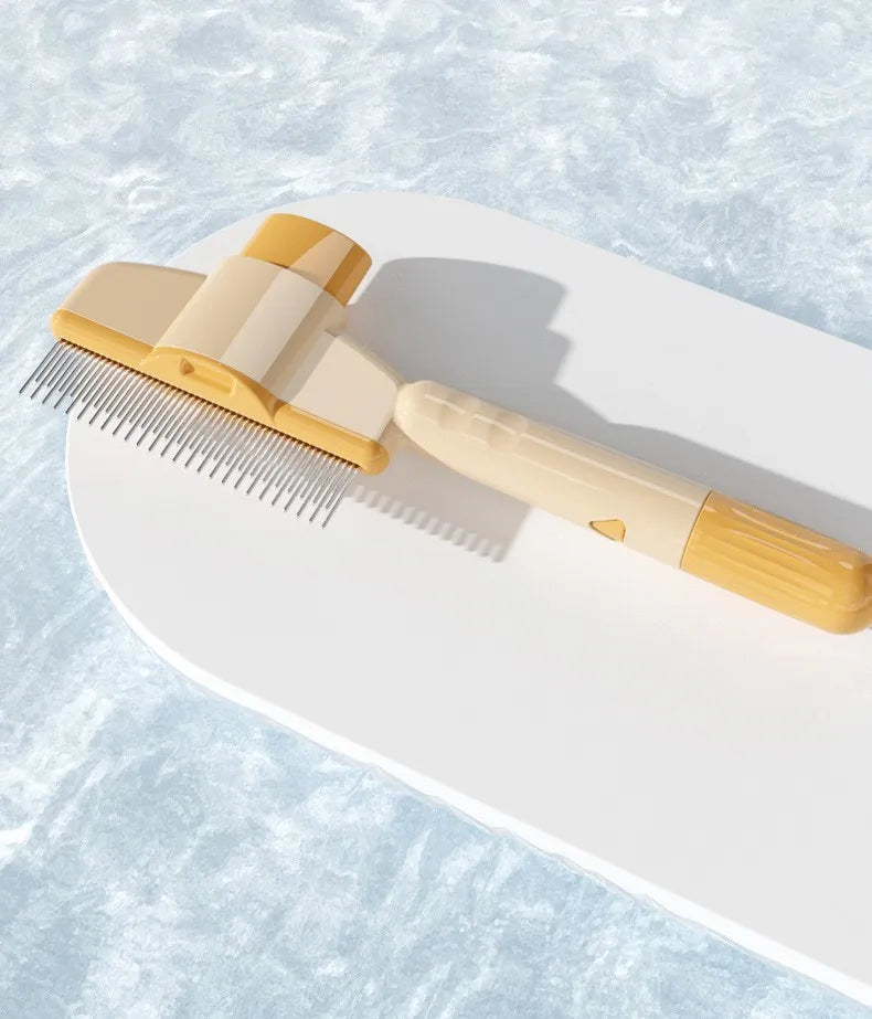 Self-Cleaning Cat Massage Brush