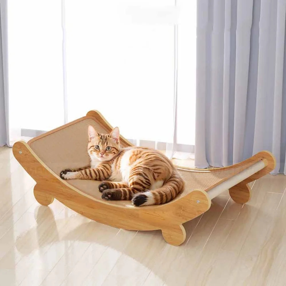 Cat Scratch Pad & Sleeping Bed | Indoor Kitty Co