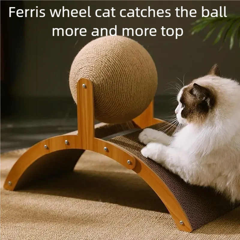 Tall Sisal Cat Scratching Post | Indoor Kitty Co