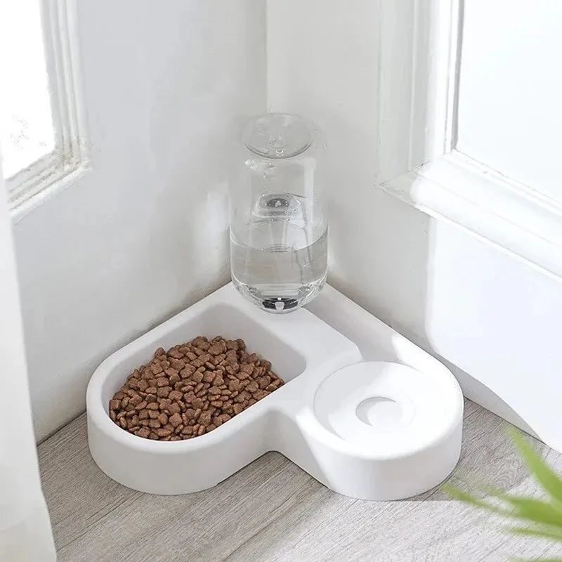 Automatic Dual Food & Water Pet Bowl