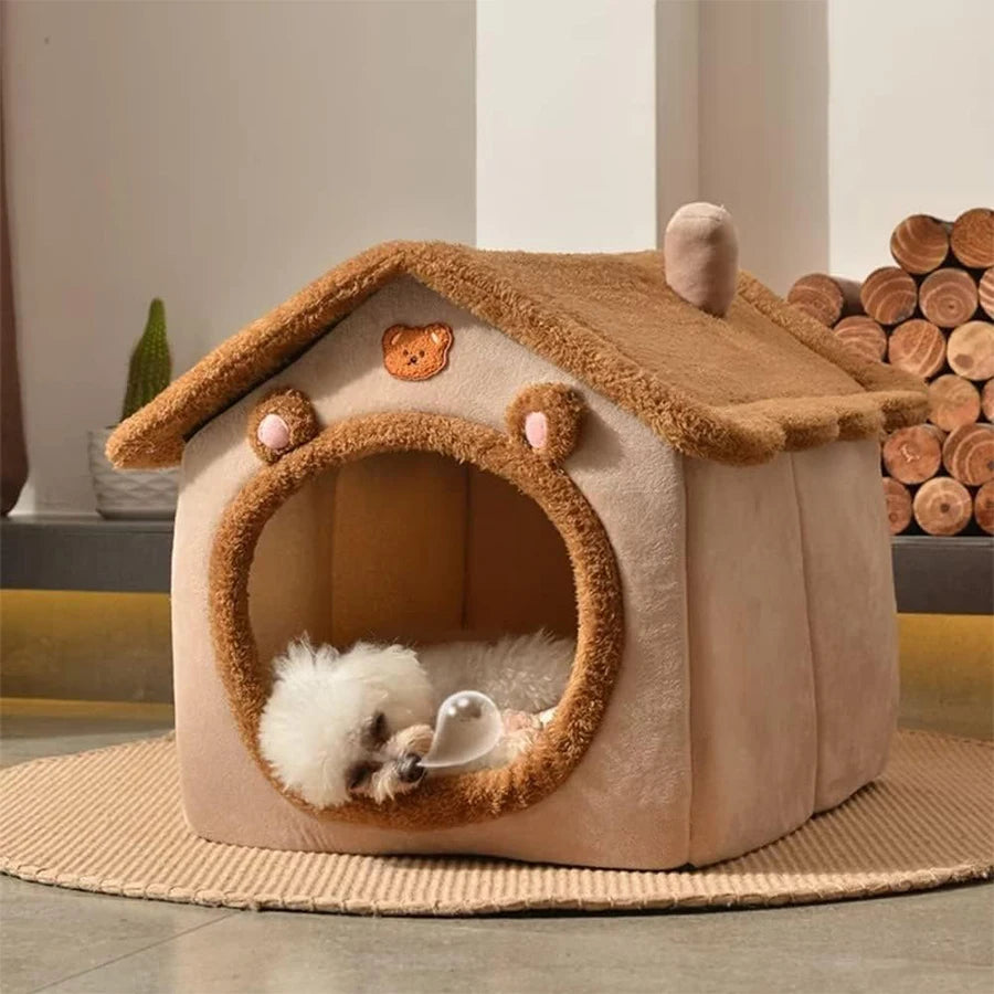 Foldable Cave Cat Bed | Indoor Kitty Co