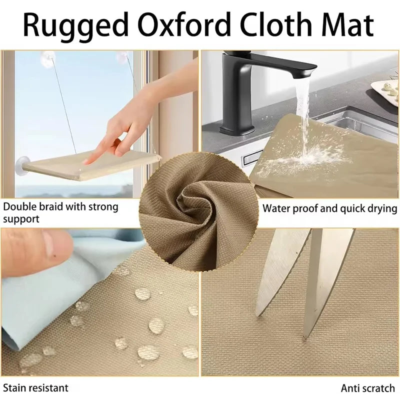 Ultra Soft Cat Window Hammock — Securely Mounted Cat Perch | Indoor Kitty Co