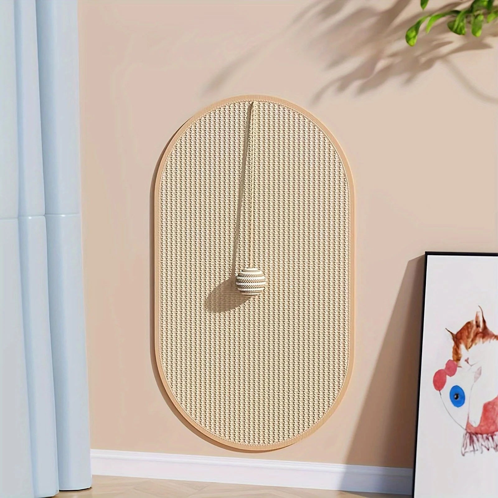 Sisal Cat Scratch Wall Pads — Sofa & Wall Protectors | Indoor Kitty Co
