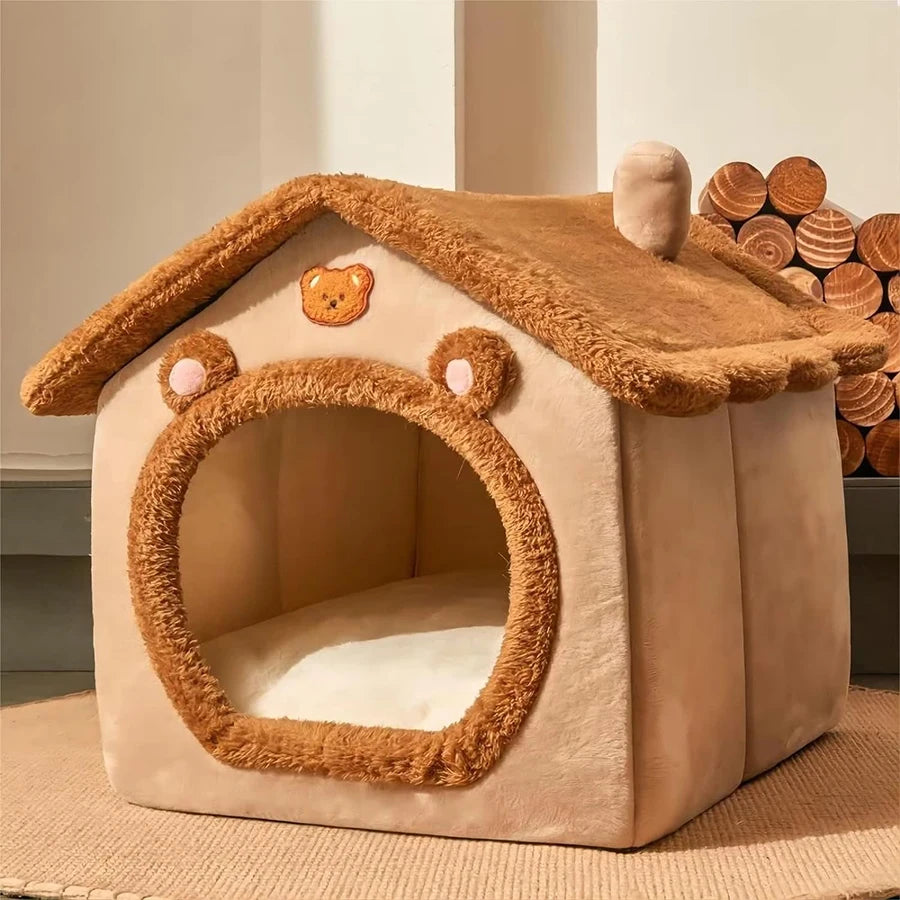 Foldable Cave Cat Bed | Indoor Kitty Co
