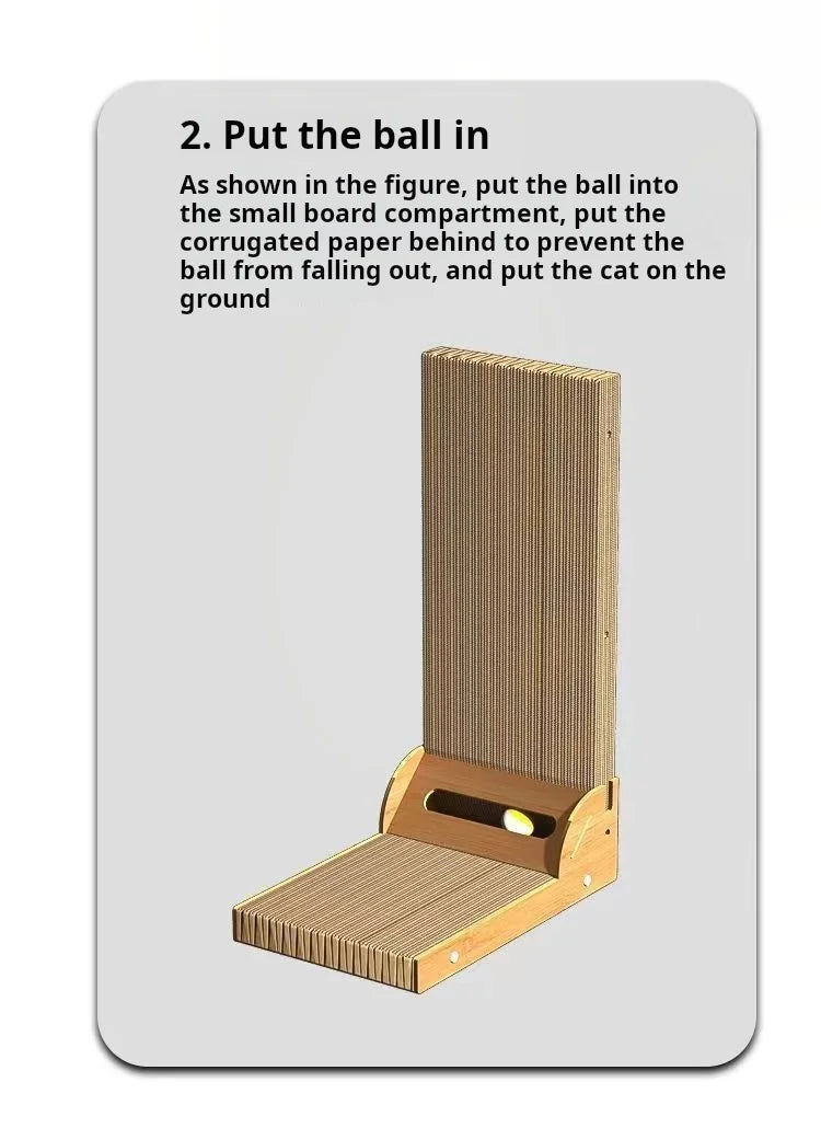 Wooden Cat Scratching Post | Indoor Kitty Co