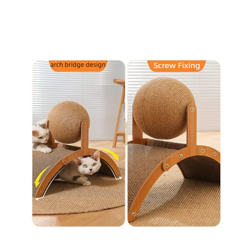 Tall Sisal Cat Scratching Post | Indoor Kitty Co