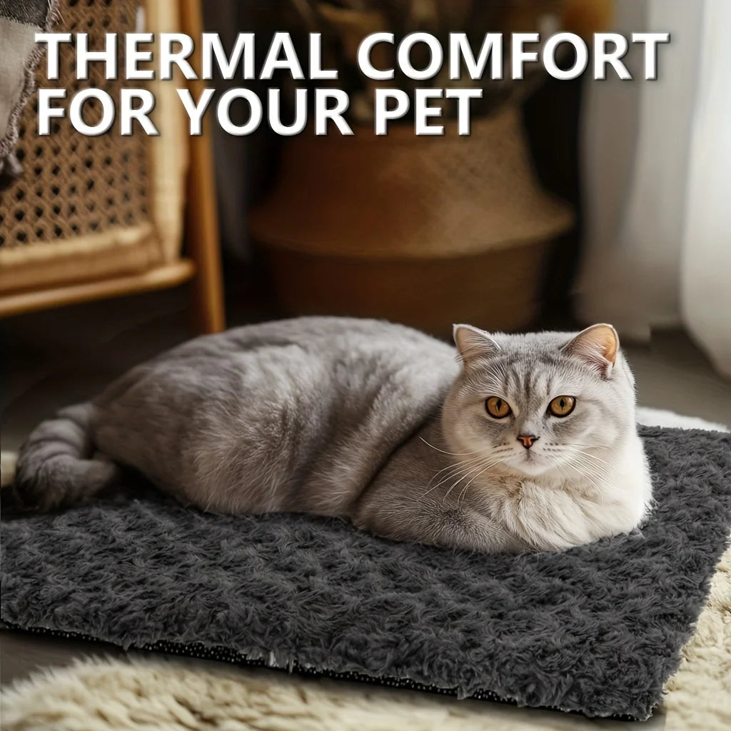 Self-Warming Thermal Pet Blanket | Indoor Kitty Co