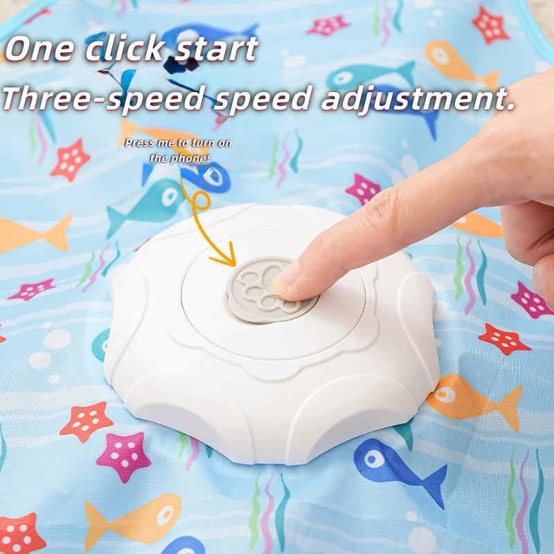 Automatic Electric Cat Turntable Toy | Indoor Kitty Co