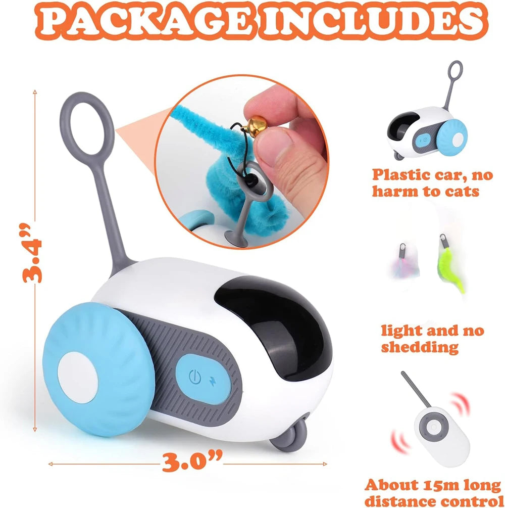 Remote Control Cat Toy Car | Indoor Kitty Co