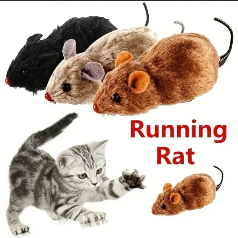 Plush Mouse Cat Toy
