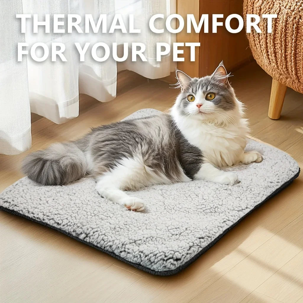 Self-Warming Thermal Pet Blanket | Indoor Kitty Co