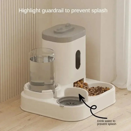 Automatic Cat Feeder & Water Fountain with Large Capacity Dispenser | Indoor Kitty Co