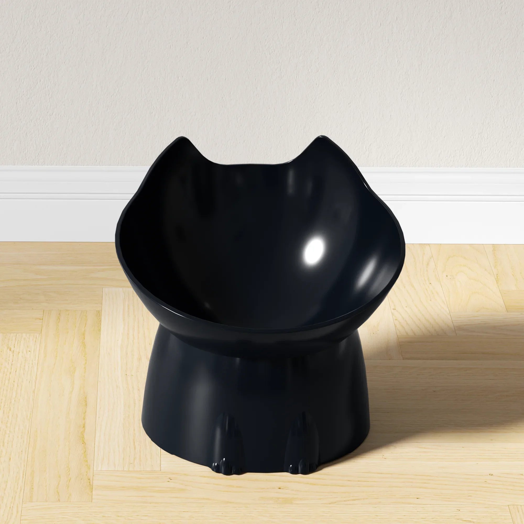 Elevated Tilted Cat Food Bowl
