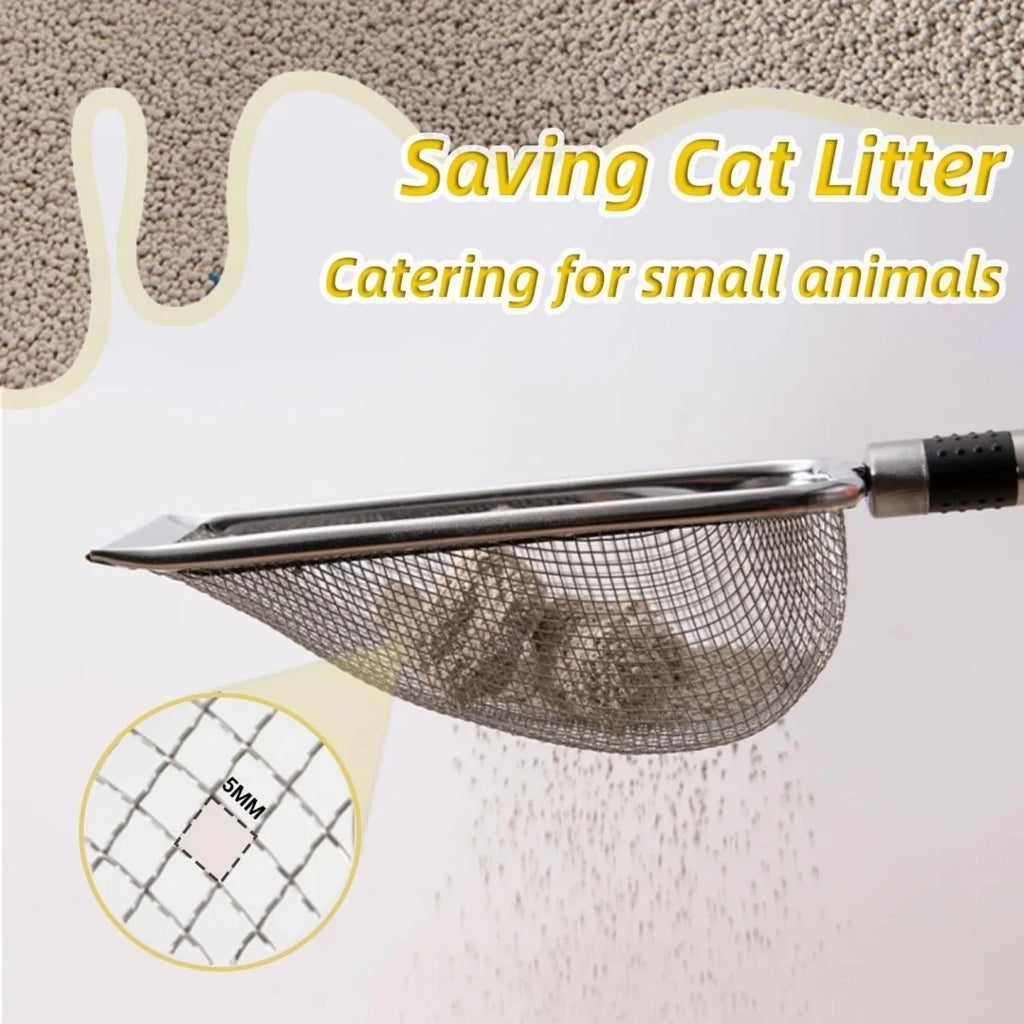 Stainless Steel Cat Litter Scoop | Indoor Kitty Co