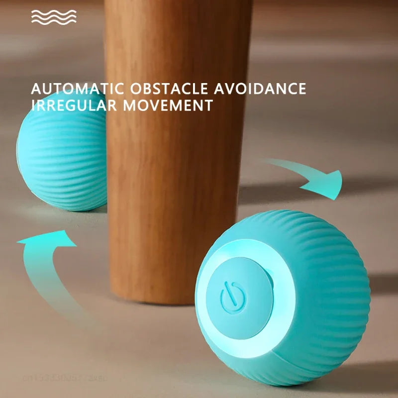 Smart Electronic Rolling Ball Cat Toy | Indoor Kitty Co