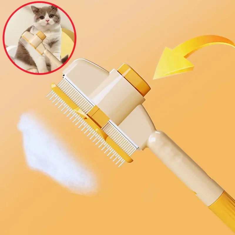 Self-Cleaning Cat Massage Brush